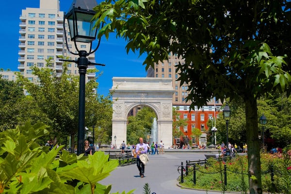 Washington Square Park das einen Park