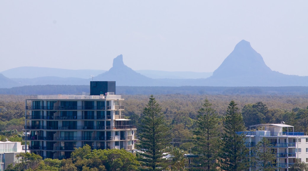 Glasshouse Mountains National Park featuring landscape views