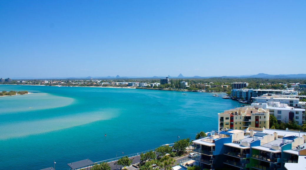 Bulcock Beach showing a bay or harbour and general coastal views