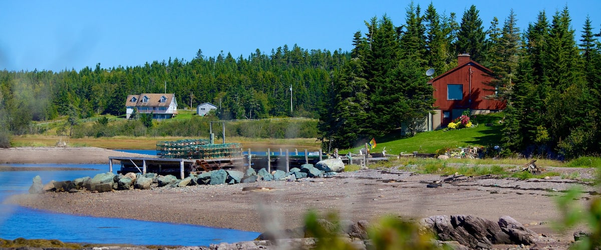 Chance Harbour which includes general coastal views