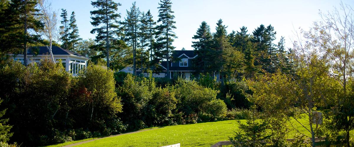 Parlee Beach Provincial Park featuring a garden and tranquil scenes
