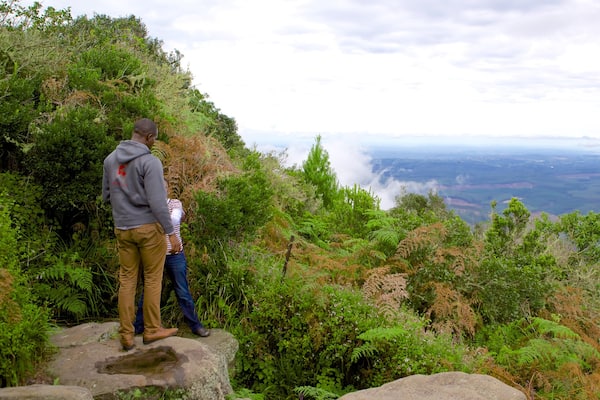 God\'s Window das einen Landschaften sowie Paar