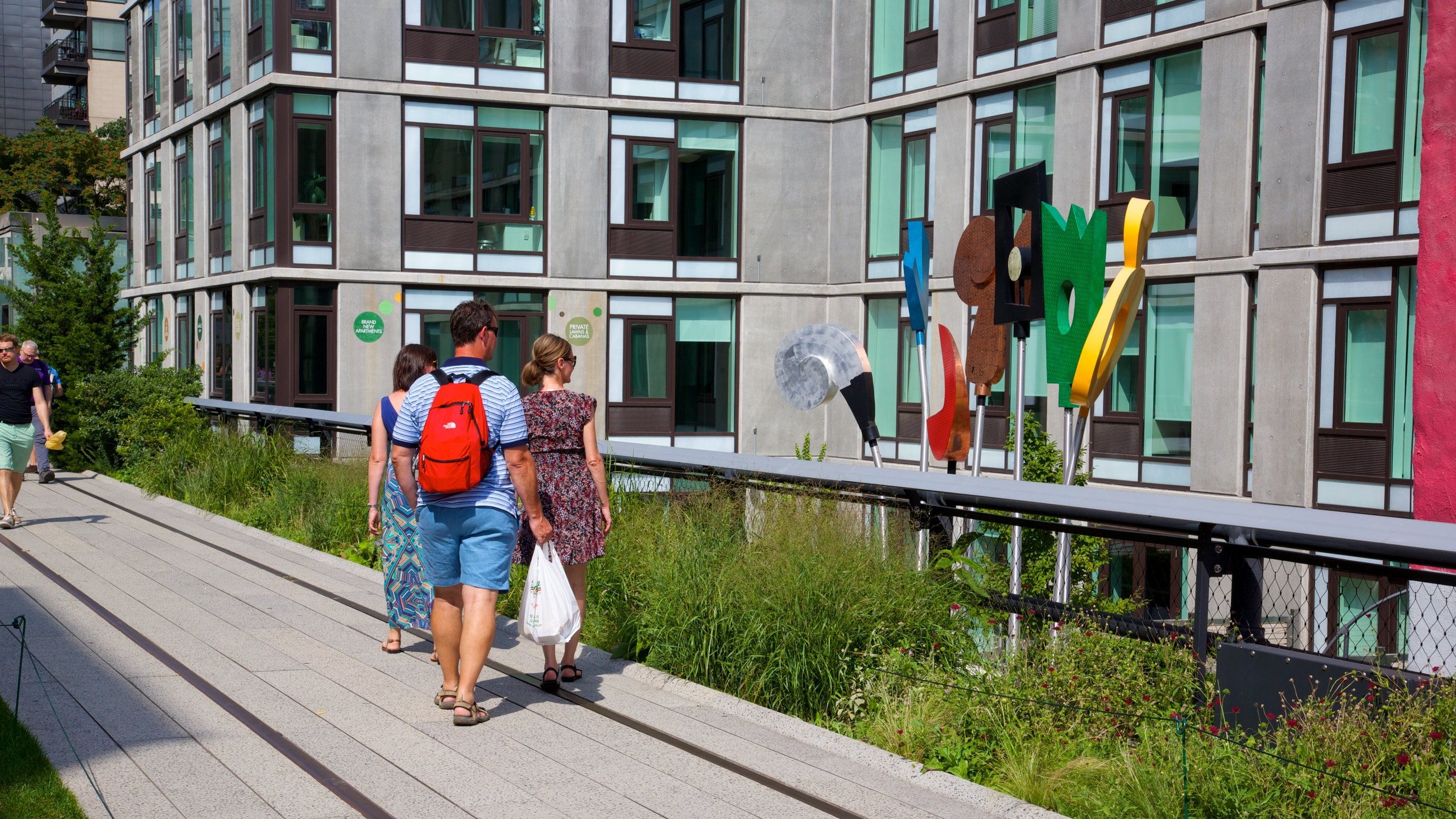 High Line Park in New York 