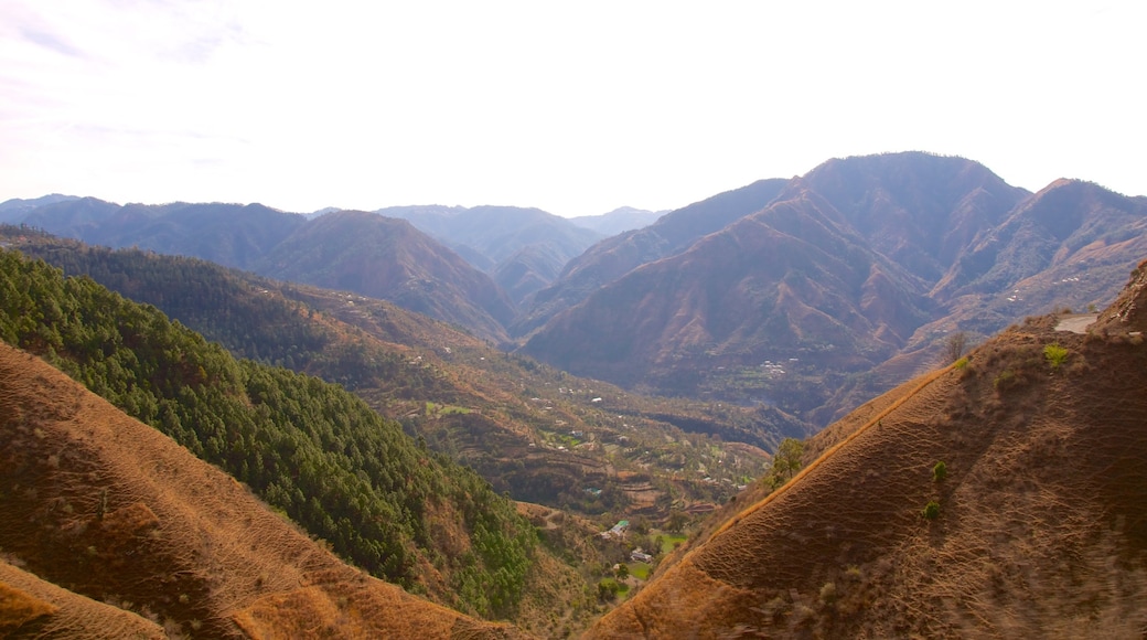 Shimla which includes mountains and landscape views