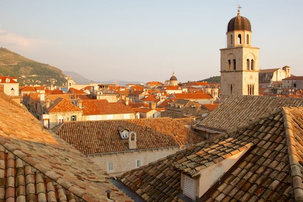 Franciscan Monastery showing a city