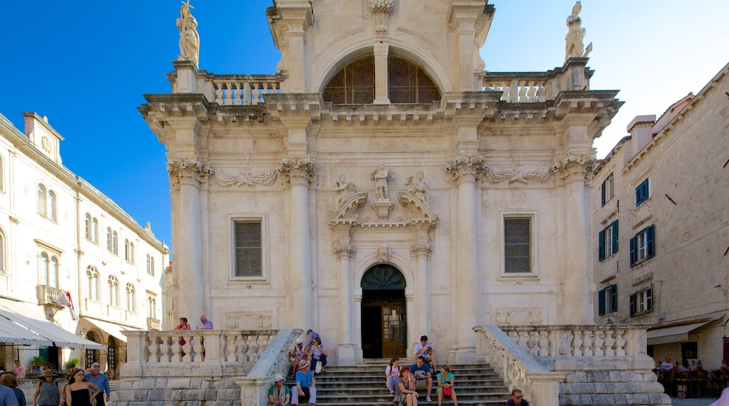 Church of St. Blaise showing heritage architecture and a church or cathedral