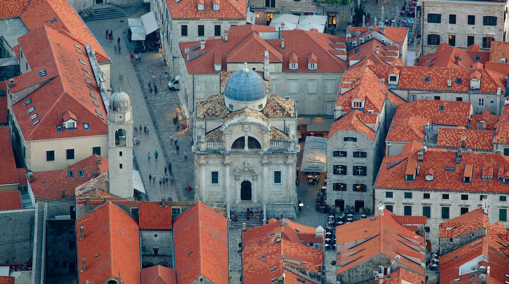 Church of St. Blaise featuring a church or cathedral and a city