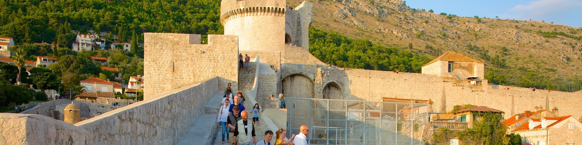 Festung Minceta welches beinhaltet historische Architektur