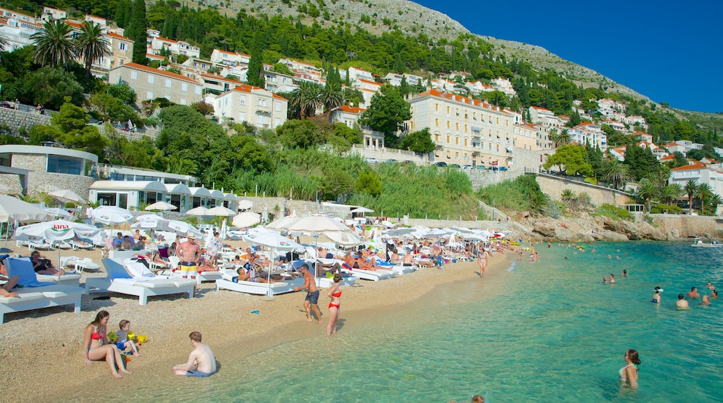 Strand von Banje das einen Strand und Küstenort