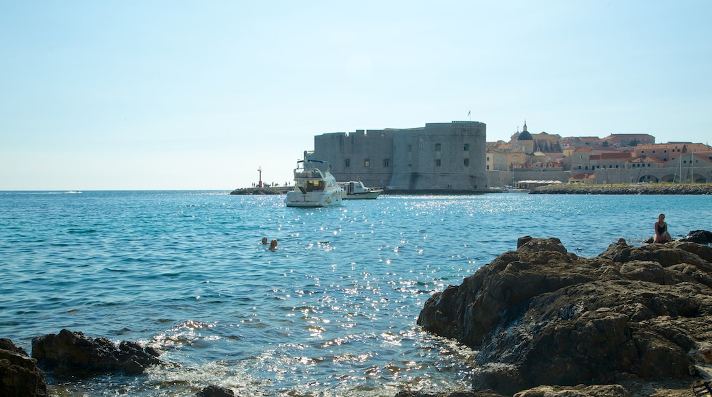 Banje Beach which includes general coastal views