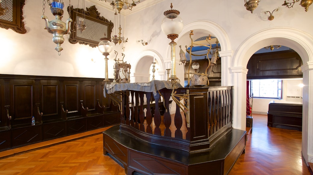 Sinagoga de Dubrovnik ofreciendo arquitectura patrimonial y vista interna
