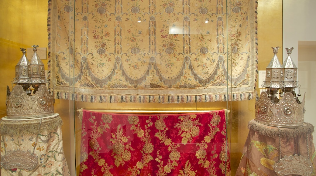 Dubrovnik Synagogue featuring interior views