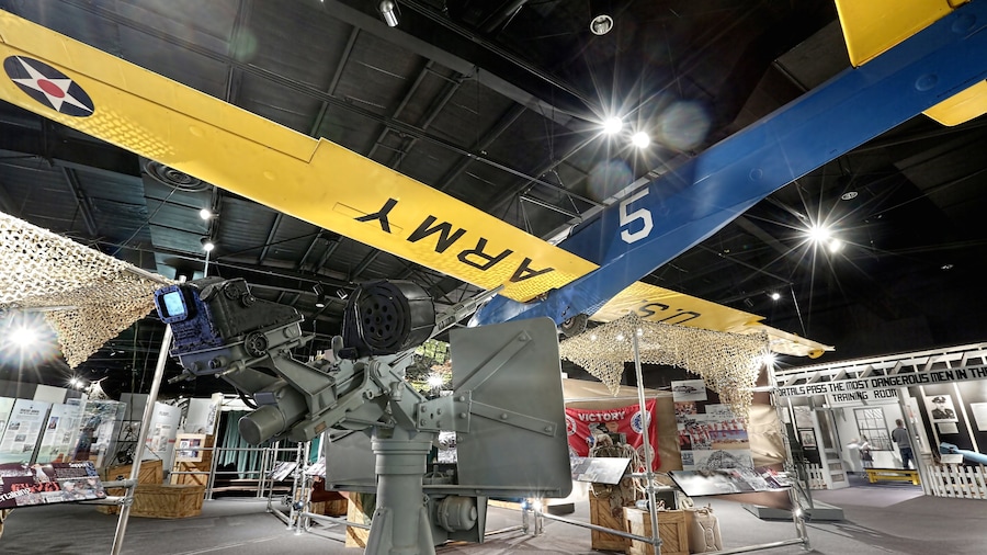 CAF Airpower Museum featuring interior views