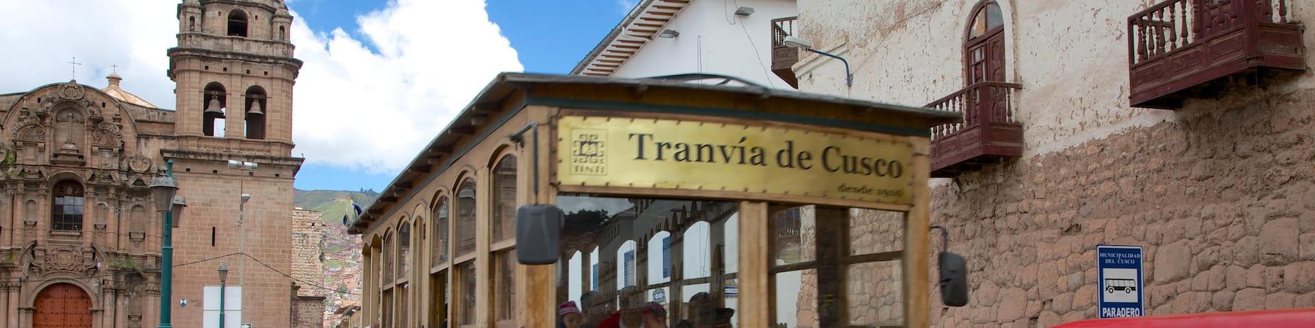 Cusco which includes a city and street scenes