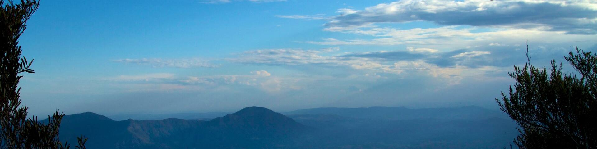 Mount Warning which includes landscape views