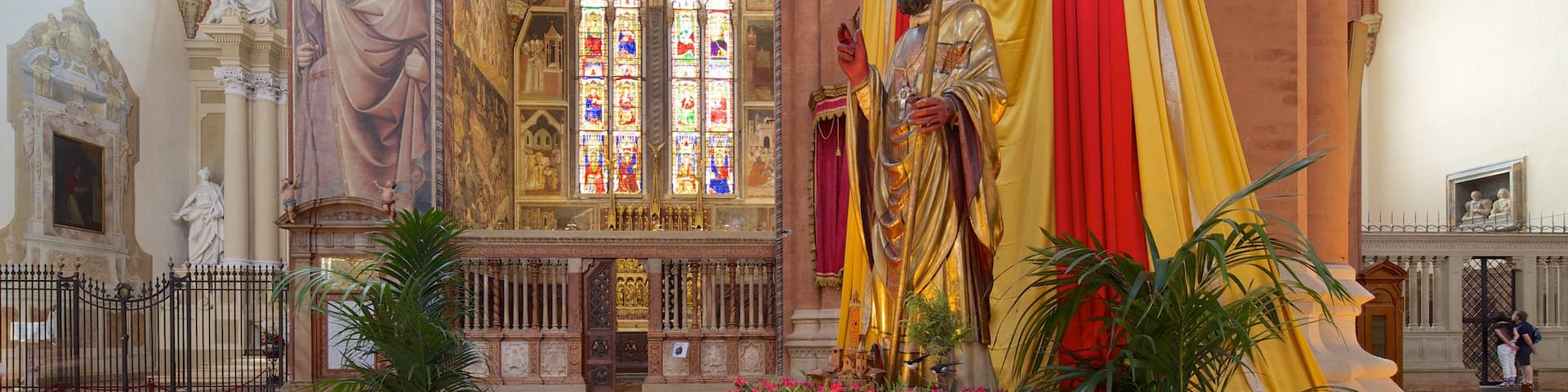 Basilica of San Petronio featuring interior views, a church or cathedral and religious elements