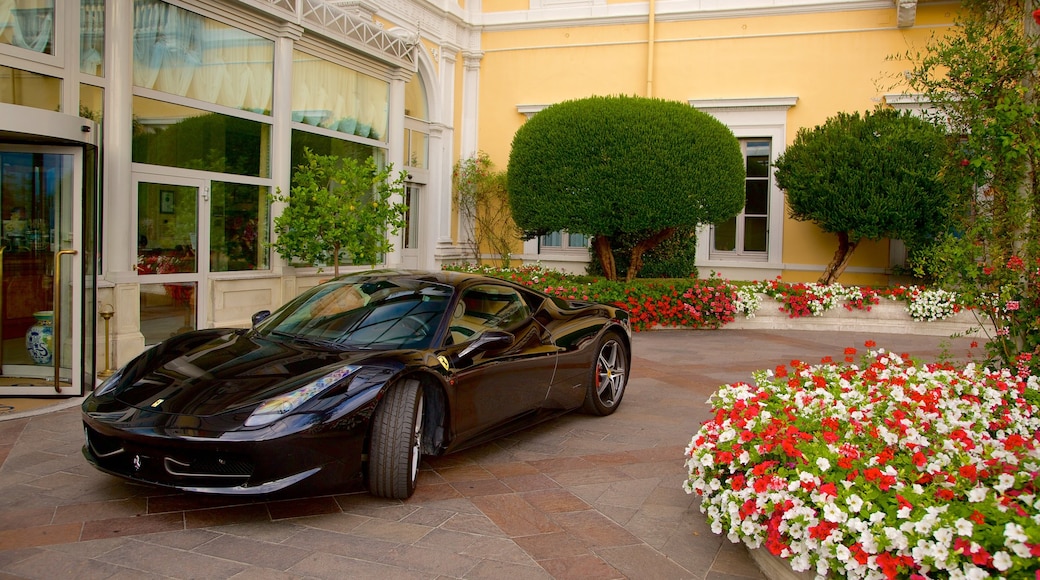 Bellagio which includes a square or plaza and vehicle touring