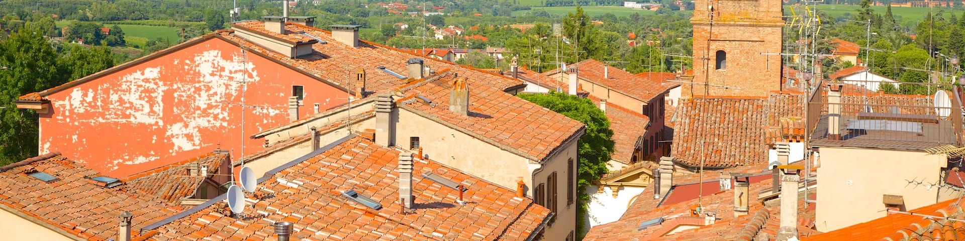 Dozza which includes heritage architecture and a small town or village