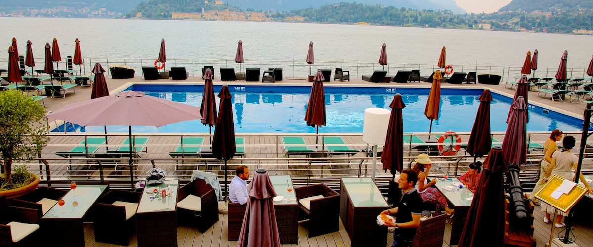 Cadenabbia which includes a luxury hotel or resort, dining out and a pool