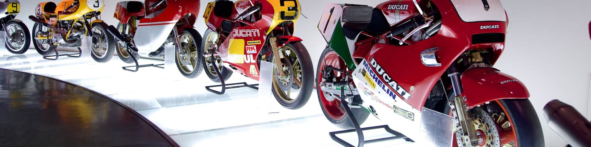 Ducati Museum which includes interior views