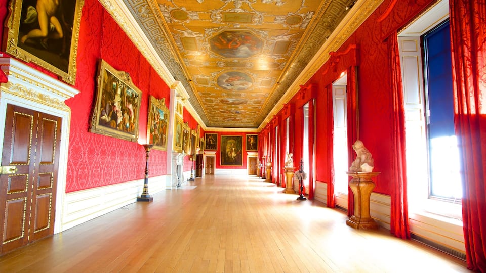 Kensington Palace showing heritage architecture, heritage elements and interior views