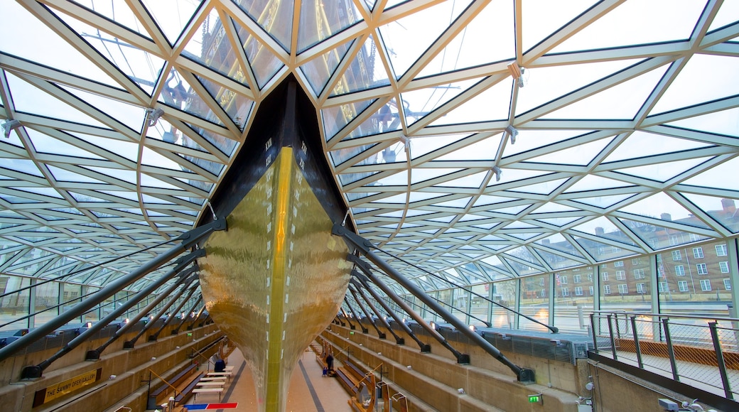 Cutty Sark welches beinhaltet Innenansichten