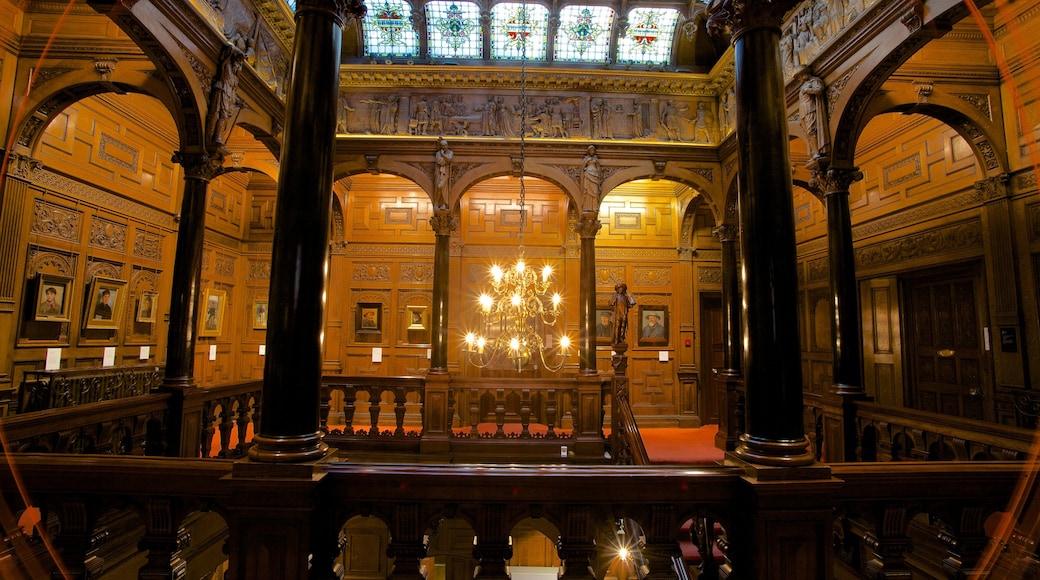 Two Temple Place which includes interior views and heritage elements