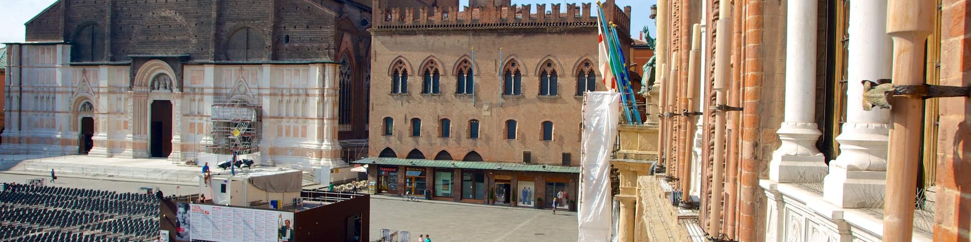 Bologna featuring heritage architecture, a square or plaza and a city
