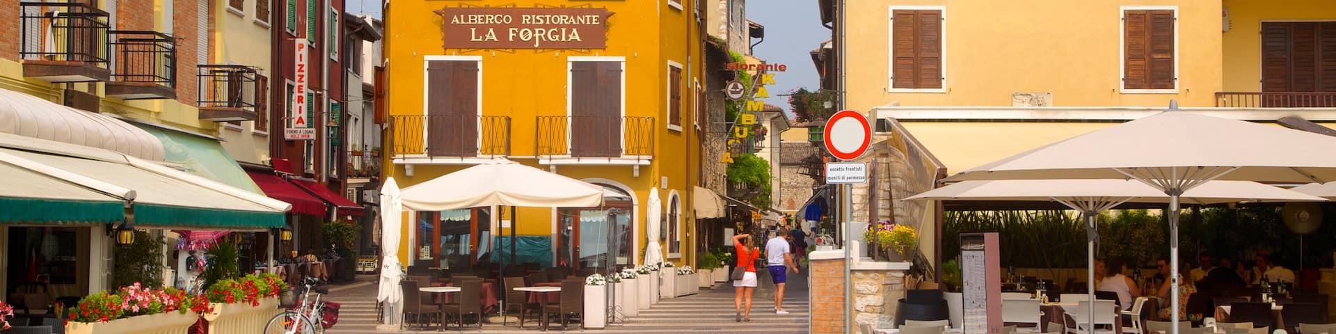 Lazise mit einem Stadt