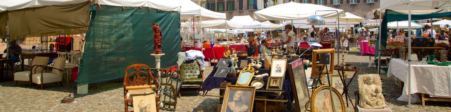 Modena featuring markets and a square or plaza