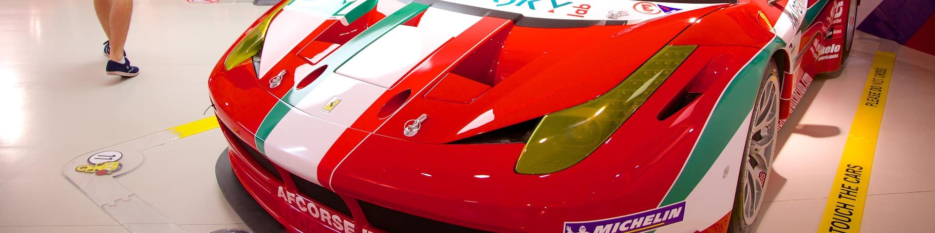 Ferrari Museum showing interior views