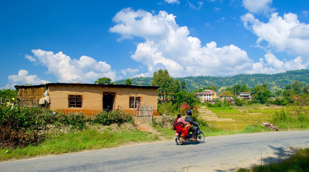 Nagarkot das einen Kleinstadt oder Dorf