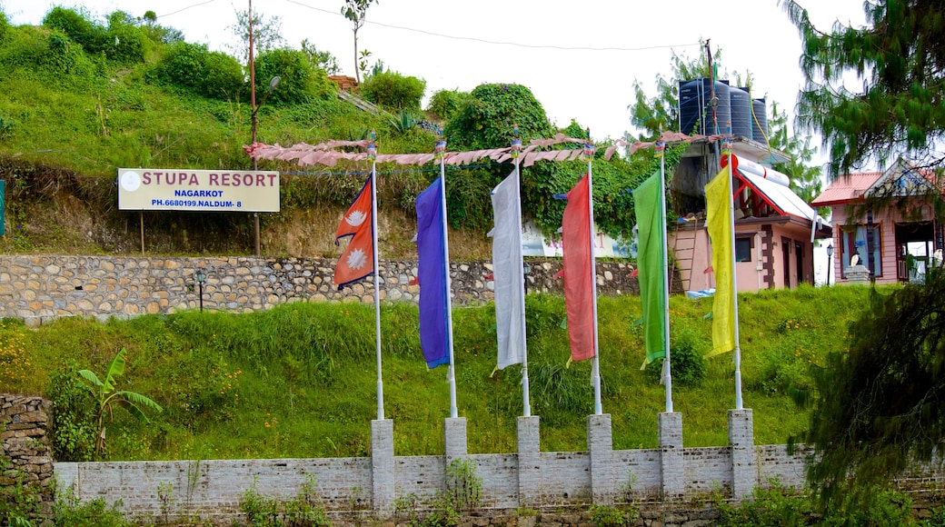 Nagarkot das einen ruhige Szenerie