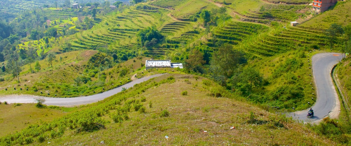 Nagarkot montrant scĂšnes tranquilles et ferme