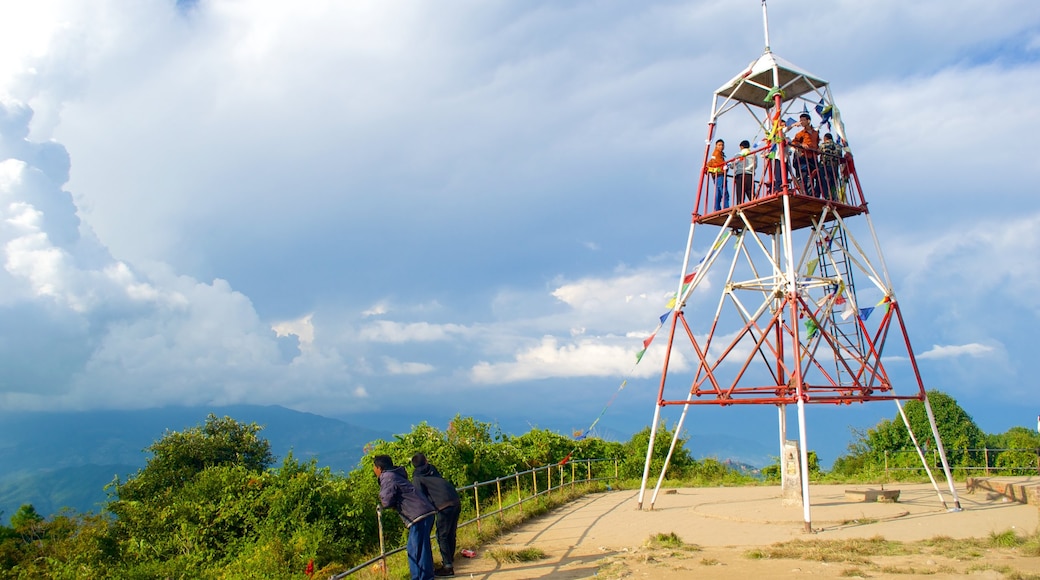 Nagarkot mit einem Ansichten