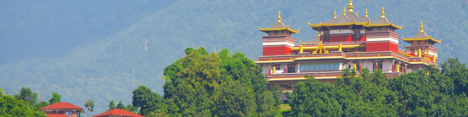 Kopan Monastery which includes a temple or place of worship