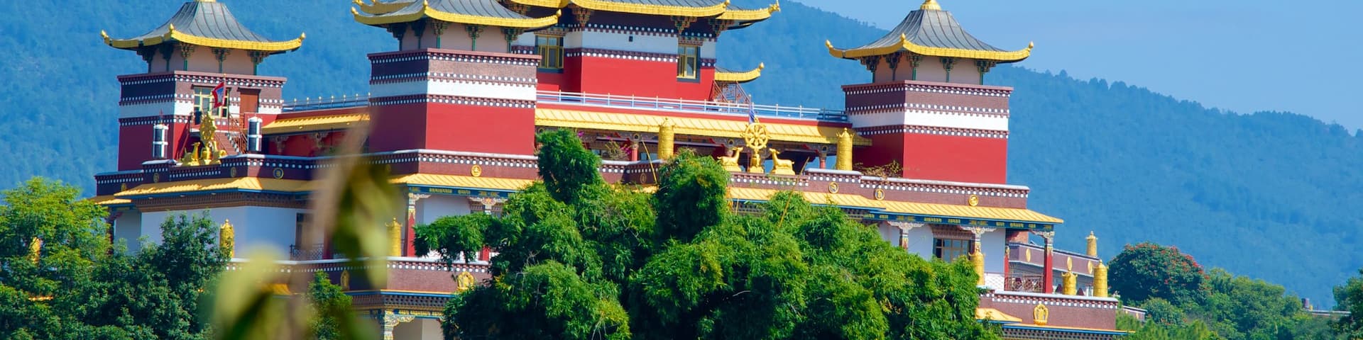 Kopan Monastery showing a temple or place of worship and heritage elements
