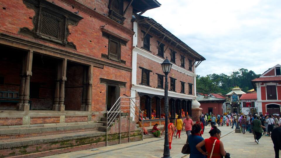 Templo de Pashupatinath caracterizando um templo ou local de adoração