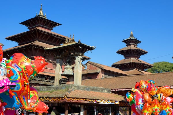 パタンのダルバール広場 どの含み 寺院あるいは礼拝所