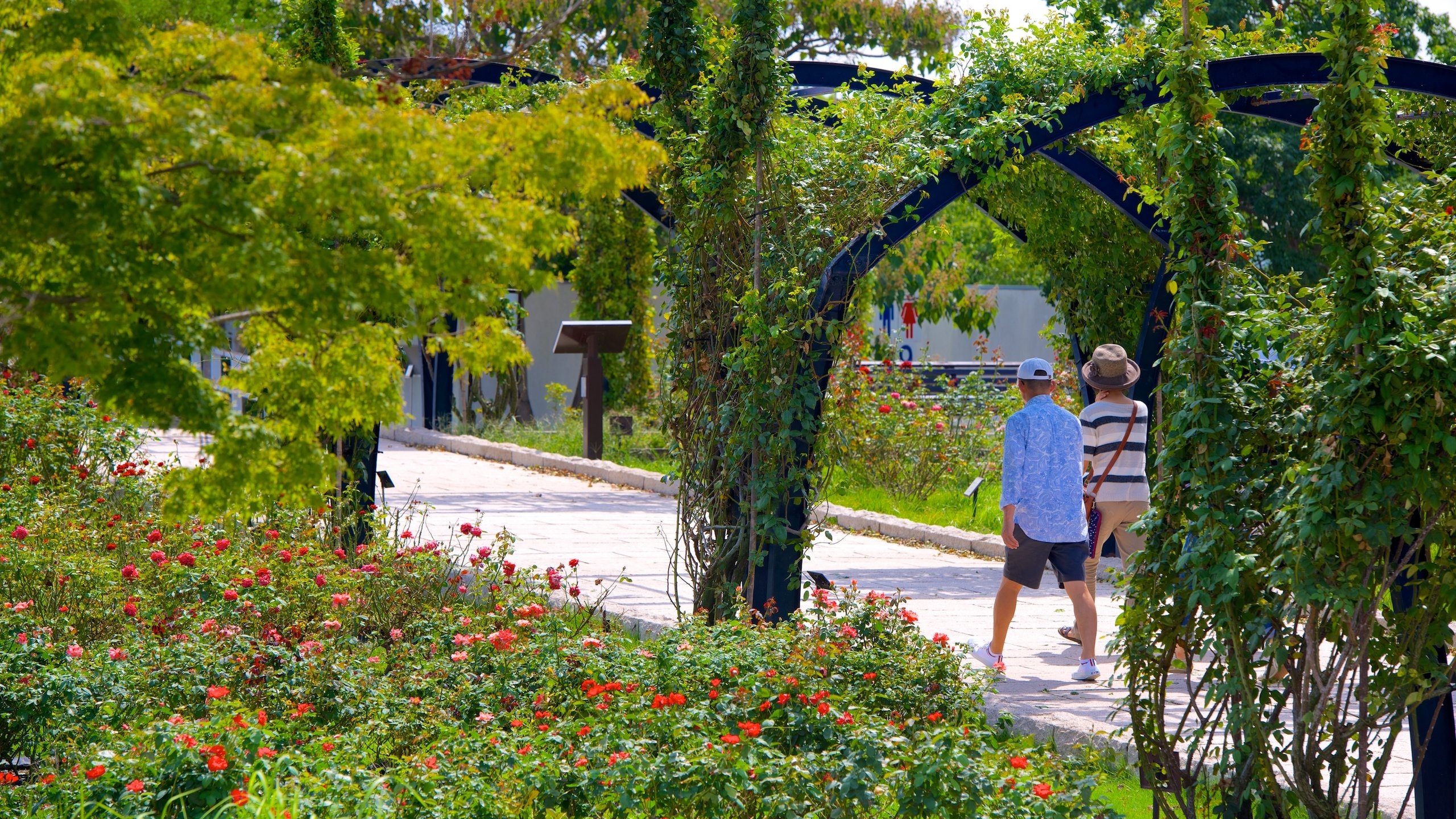 Expo Commemoration Park featuring a garden