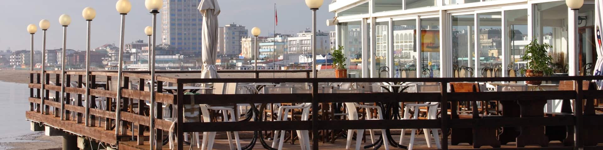 Cesenatico featuring a coastal town, a city and general coastal views