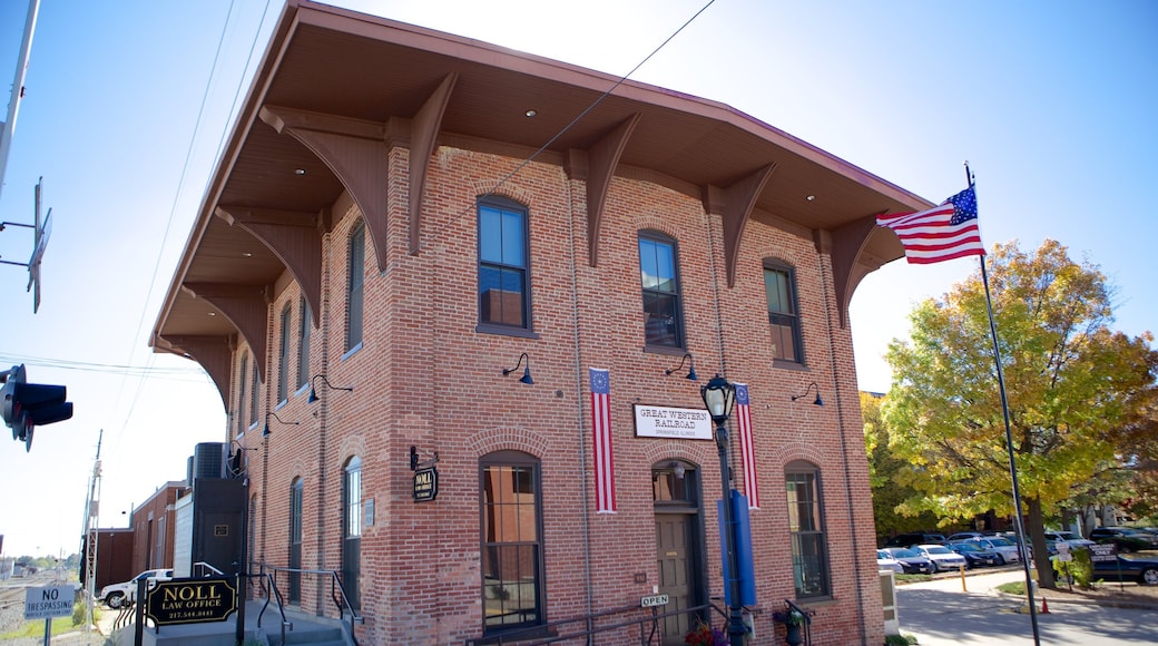 Lincoln Depot mettant en vedette patrimoine historique