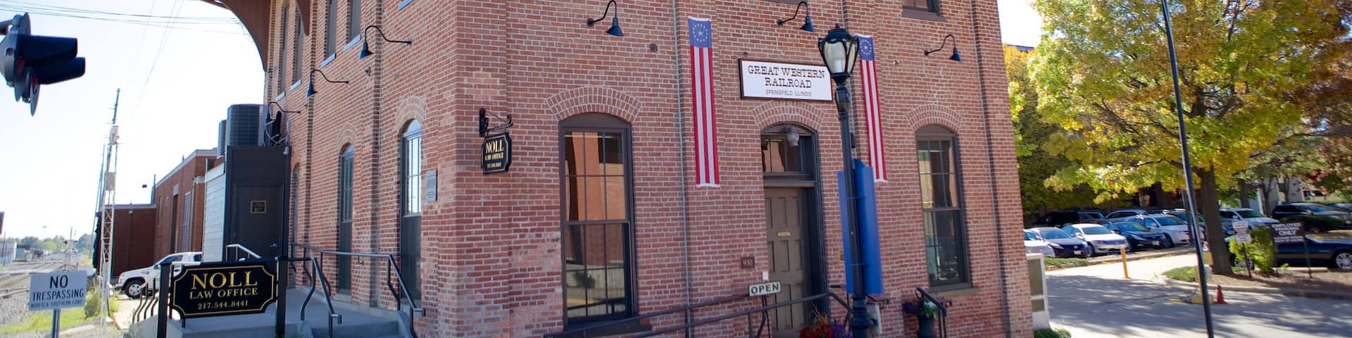 Lincoln Depot featuring heritage elements