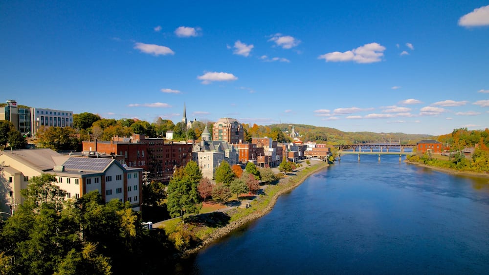 Augusta which includes a river or creek and a city