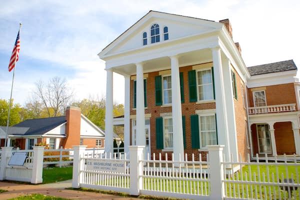Washburne House Historic Site das einen Geschichtliches und Haus