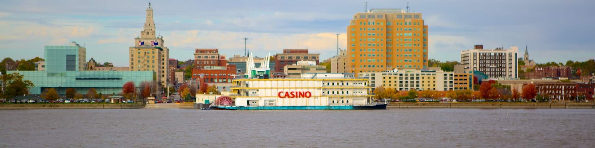 Quad Cities which includes a city and a river or creek