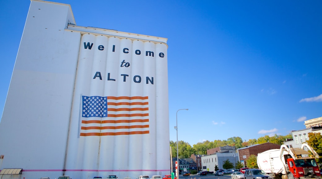 Alton featuring signage