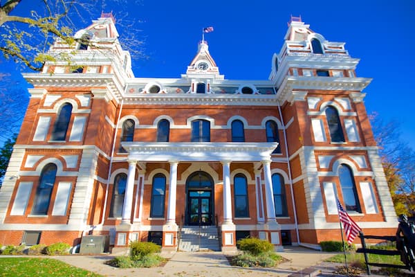 Illinois mettant en vedette patrimoine architectural, patrimoine historique et bĂątiment public