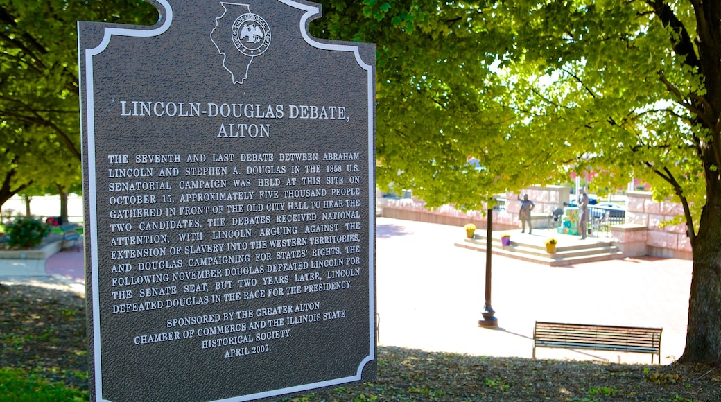 Alton showing signage