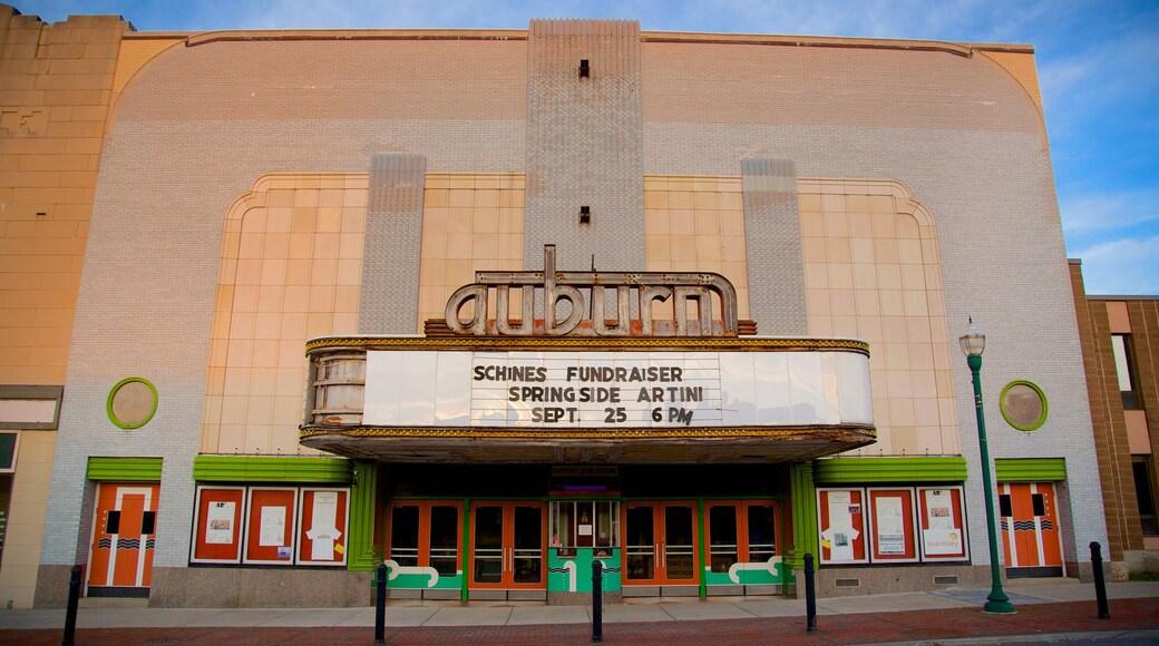 Auburn mostrando città